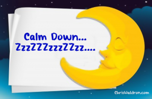 Help me sleep Chris Waldron